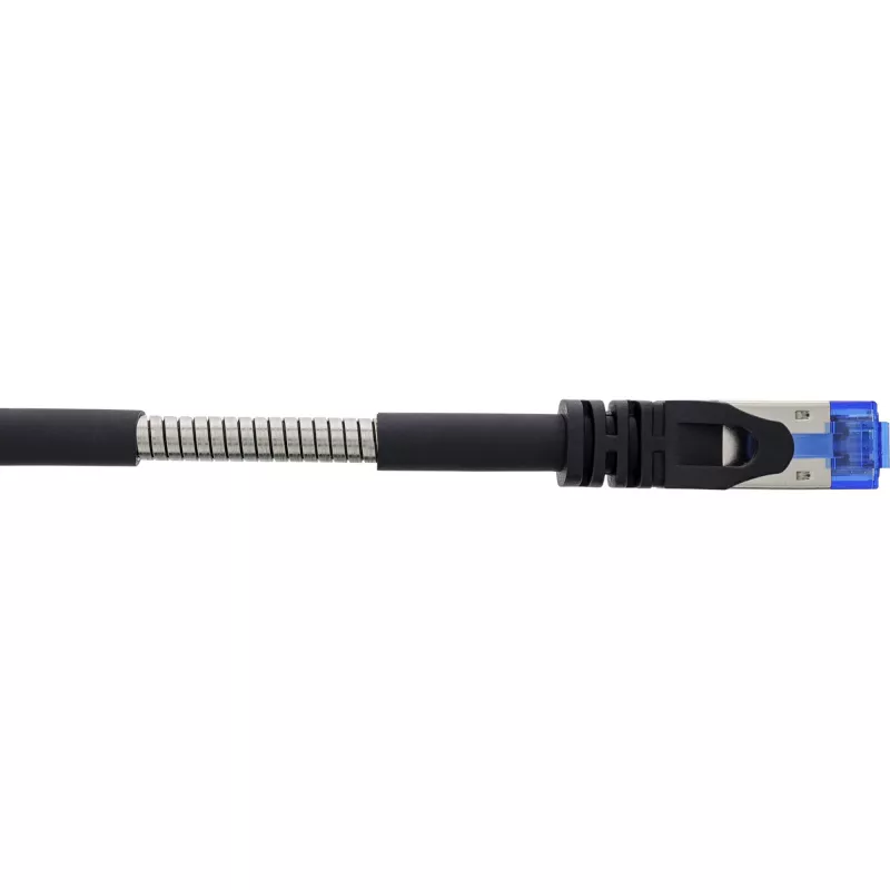 Cable de red blindado, U/FTP, Cat.6A, negro, 10 m InLine