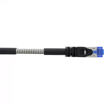 Cable de red blindado, U/FTP, Cat.6A, Negro, 3m InLine