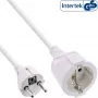 Cable alargador de corriente InLine 16402W 2 m blanco