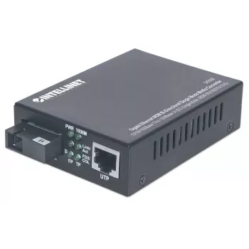 Conversor de medios Intellinet Gigabit Ethernet WDM bidireccional 545068