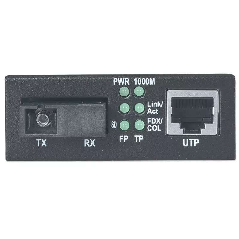 Conversor de medios Intellinet Gigabit Ethernet WDM bidireccional 545068