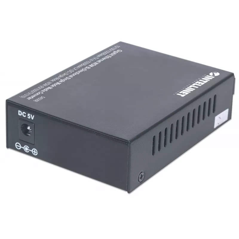 Conversor de medios Intellinet Gigabit Ethernet WDM bidireccional 545068