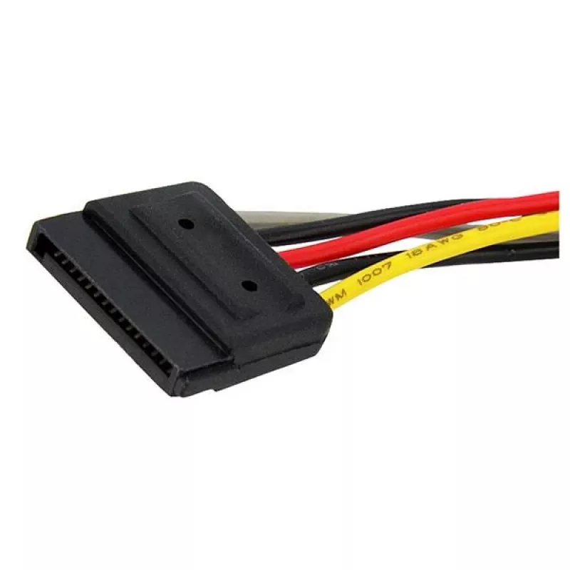 Adaptador de cable divisor SATA de alimentación en Y StarTech.com de 15 cm - M/H