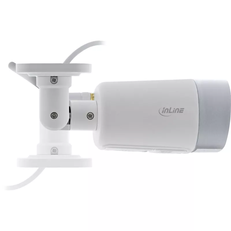 InLine SmartHome Cámara HD de exterior con luz LED, IP66