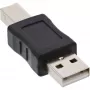 Adaptador USB 2.0 Type-A macho / Type-B macho InLine 33443A