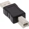 Adaptador USB 2.0 Type-A macho / Type-B macho InLine 33443A
