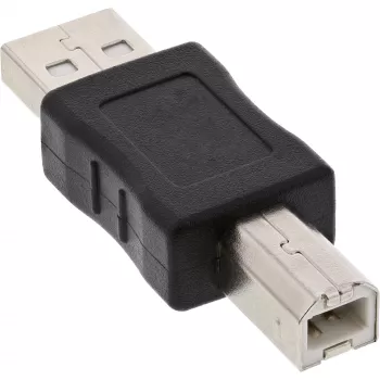 Adaptador USB 2.0 Type-A macho / Type-B macho InLine 33443A