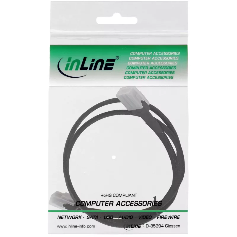 Cable SAS InLine interno, Mini-SAS SFF-8087 a Mini-SAS SFF-8087, con sideband, 1 m