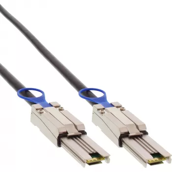 Cable SAS InLine, Mini-SAS 26 pines SFF-8088 a Mini-SAS 26 pines SFF-8088, 0,5 m