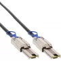 Cable SAS InLine, Mini-SAS 26 pines SFF-8088 a Mini-SAS 26 pines SFF-8088, 0,5 m