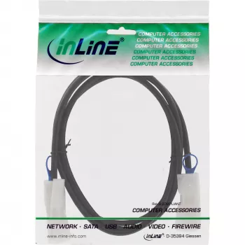 Cable SAS InLine, Mini-SAS 26 pines SFF-8088 a Mini-SAS 26 pines SFF-8088, 0,5 m