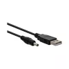 Divisor de cable InLine HDMI 2 puertos, 4K/60Hz, con cable de alimentación USB, 0,5 m