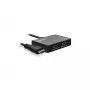 Divisor de cable InLine HDMI 2 puertos, 4K/60Hz, con cable de alimentación USB, 0,5 m