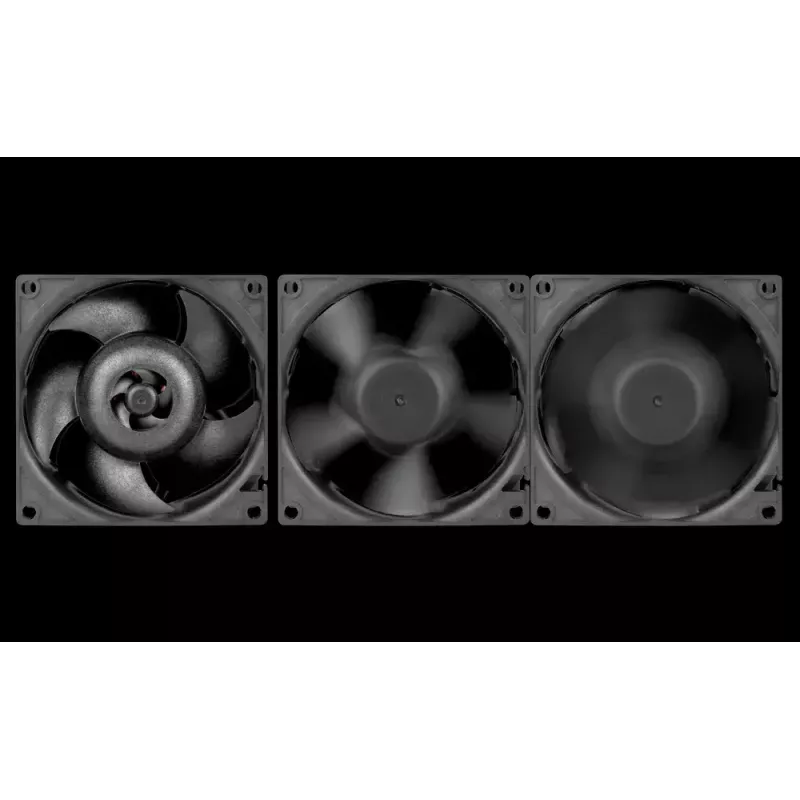Ventilador ARCTIC S8038-7K 80 mm 118,93 m³/h doble rodamiento de bolas negro