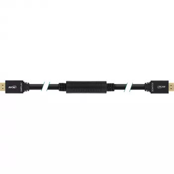 Cable HDMI de alta velocidad InLine con Ethernet activo M/M negro contactos dorados 40 m