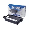 Cartucho de fax Brother, cartucho de fax + cinta, 420 páginas, negro, Brother FAX-1010, FAX-1020, FAX-1030, FAX-1020e, FAX-1030e, FAX-1020Plus, FAX-1030Plus, transferencia térmica, 1 ud.