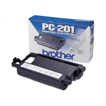 Cartucho de fax Brother, cartucho de fax + cinta, 420 páginas, negro, Brother FAX-1010, FAX-1020, FAX-1030, FAX-1020e, FAX-1030e, FAX-1020Plus, FAX-1030Plus, transferencia térmica, 1 ud.
