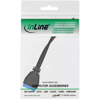 Cable de cabecera USB interno InLine USB 2.0 a 3.0 33449I
