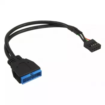 Cable de cabecera USB interno InLine USB 2.0 a 3.0 33449I