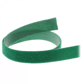 Bridas de cable con velcro InLine Band 16 mm, 10 m, verde