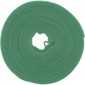 Bridas de cable con velcro InLine Band 16 mm, 10 m, verde