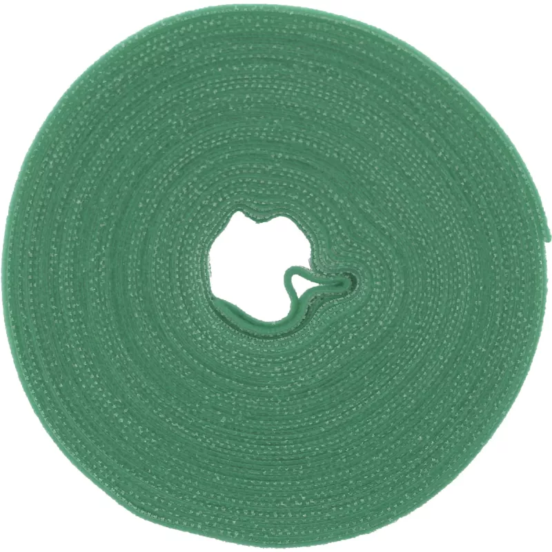 Bridas de cable con velcro InLine Band 16 mm, 10 m, verde
