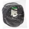 Canaleta flexible para cables InLine 59947T 10 m negro 20 mm