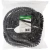 Canaleta flexible para cables InLine 10m negro 15mm