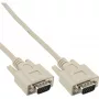 Cable VGA 15 pines HD conector macho/macho beige 1 m InLine 17712C