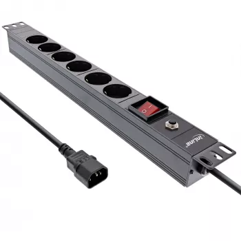 Regleta de enchufes para rack de 19