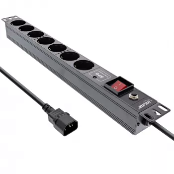 Regleta de enchufes para rack de 19