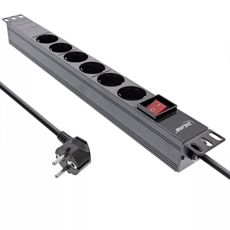 Regleta de enchufes para rack de 19