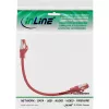 Cable de red S/FTP PiMF Cat.6 250MHz PVC cobre rojo 0,25m InLine