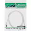 Cable de red SF/UTP Cat.5e blanco 0,5 m InLine