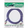Cable de red S/FTP PiMF Cat.6 250MHz PVC cobre morado 0,3m InLine
