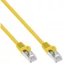 InLine Cable de red SF/UTP Cat.5e amarillo 0,3 m