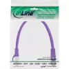 InLine Cable de red SF/UTP Cat.5e lila 0,3m