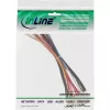 InLine Adaptador de alimentación interno 20 pines ATX-FA a placa base AT P8/P9 + interruptor 20/0,80m