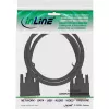 InLine Cable DVI-D, Premium, 24+1 M/M, Dual Link, dorado, 2m