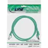 InLine Cable de red, S/FTP (PiMf), Cat.8.1, 2000MHz, libre de halógenos, verde, 3m