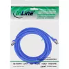 InLine Cable de red S/FTP PiMF Cat.8.1 libre de halógenos 2000MHz azul, 10m