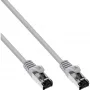 InLine Cable de red, S/FTP (PiMf), Cat.8.1, 2000MHz, libre de halógenos, gris, 15m