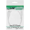 InLine cable Mini USB 2.0, conector Type-A macho / conector Mini-B macho (5 pines), blanco, 1 m