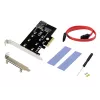Conceptronic EMRICK adaptador 2 en 1 M.2 SSD PCIe SATA AHCI NVMe