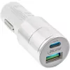 InLine cargador de coche USB adaptador de alimentación Quick Charge 3.0, blanco