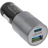 InLine cargador de coche USB fuente de alimentación Quick Charge 3.0, negro