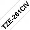 Brother TZE261CIV cinta de etiquetar negro sobre blanco