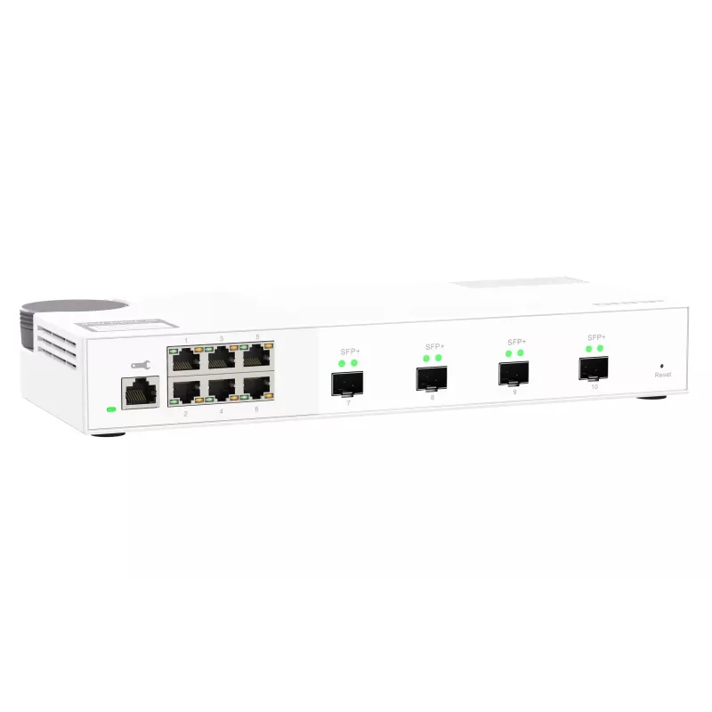 QNAP QSW-M2106-4S switch de red gestionado L2 2,5G Ethernet (100/1000/2500) blanco