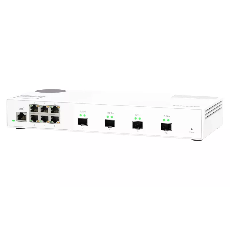 QNAP QSW-M2106-4S switch de red gestionado L2 2,5G Ethernet (100/1000/2500) blanco