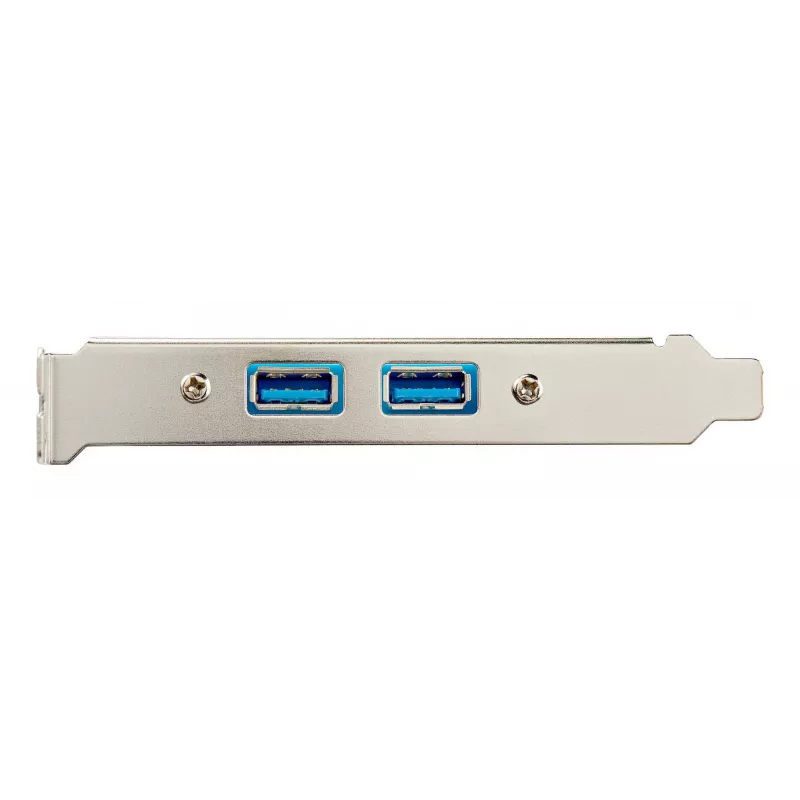 StarTech.com adaptador de 2 puertos USB 3.0 Type-A para chapa de ranura, IDC, USB 3.2 Gen 1 (3.1 Gen 1), azul, acero inoxidable, 0,5 m, CE, REACH, 500 mm